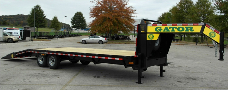 Gooseneck flat bed trailer for sale14k  De Kalb County, Tennessee
